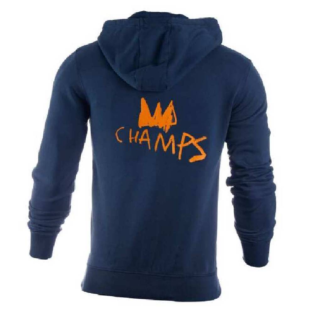 BASQUIAT CROWN HOODY NAVY image number null